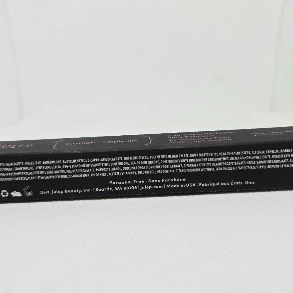 NIB Julep Cushion Complexion 5-in-1 Skin Perfector with Turmeric 420 Mocha